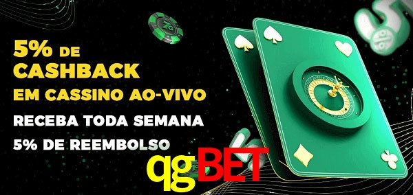 Promoções do cassino ao Vivo qgbet